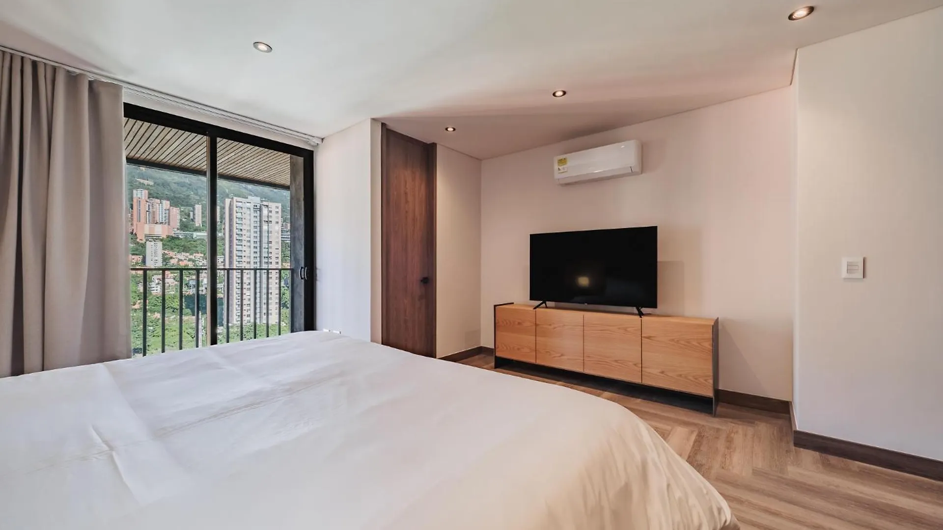 아파트 Apartamentos Lujosos En Edificio Morph En El Poblado 메딜린