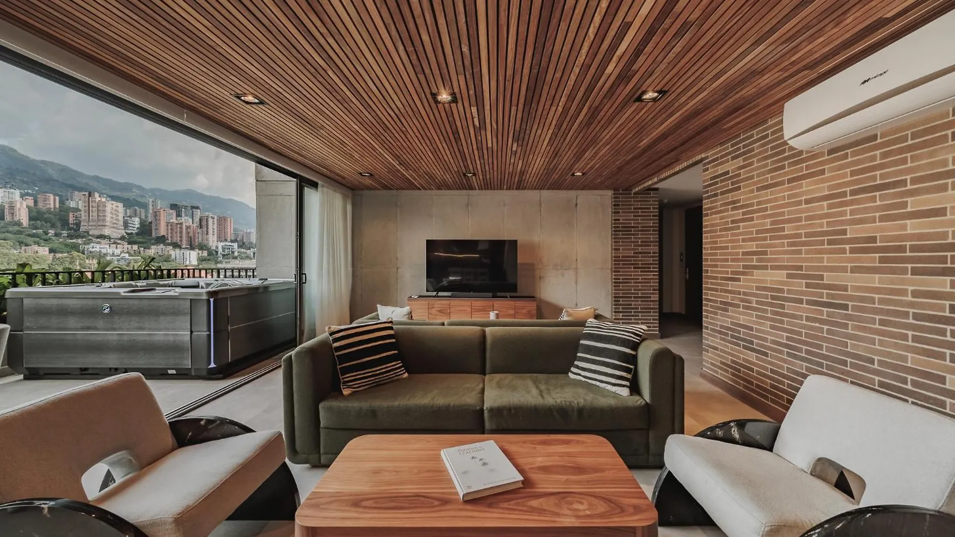 Apartamentos Lujosos En Edificio Morph En El Poblado 메딜린 0*,